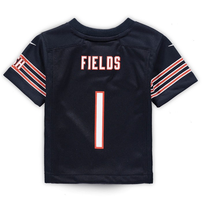 Justin Fields Chicago Bears Nike Infant Game Jersey - Navy