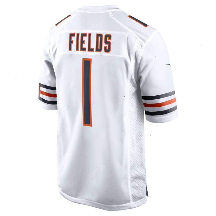 Justin Fields Chicago Bears Nike Player Game Jersey - White