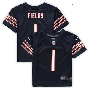 Justin Fields Chicago Bears Nike Toddler Game Jersey - Navy