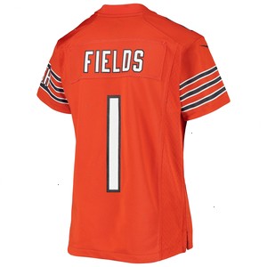 Justin Fields Chicago Bears Nike Youth Game Jersey - Orange