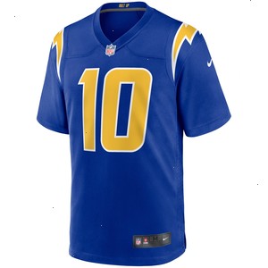 Justin Herbert Los Angeles Chargers Nike 2nd Alternate Game Jersey - Royal