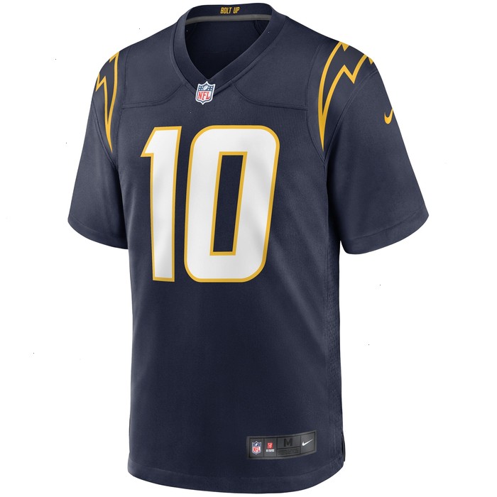 Justin Herbert Los Angeles Chargers Nike Alternate Game Jersey - Navy