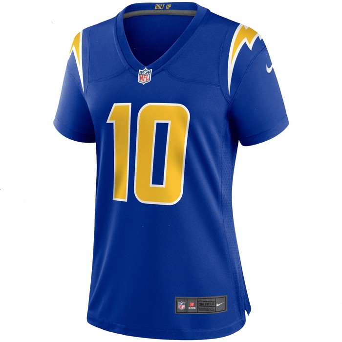 Justin Herbert Los Angeles Chargers Nike Women's Game Jersey - Royal