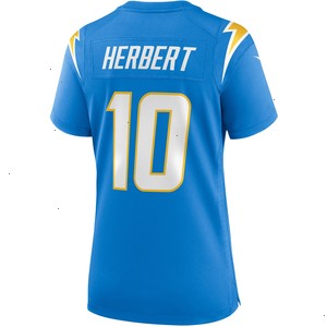 Justin Herbert Los Angeles Chargers Nike Women's Player Game Jersey - Powder Blue