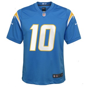 Justin Herbert Los Angeles Chargers Nike Youth Game Jersey - Powder Blue