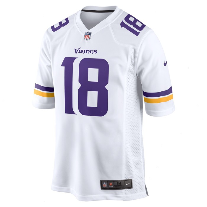 Justin Jefferson Minnesota Vikings Nike Game Player Jersey - White