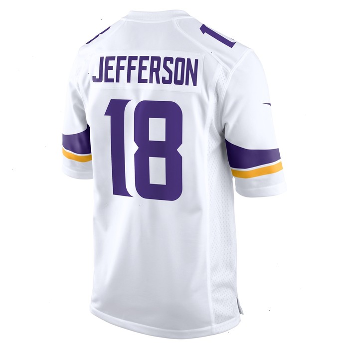 Justin Jefferson Minnesota Vikings Nike Game Player Jersey - White