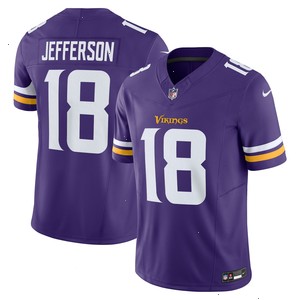 Justin Jefferson Minnesota Vikings Nike Vapor F.U.S.E. Limited Jersey - Purple V2