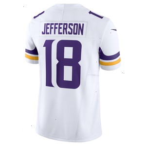 Justin Jefferson Minnesota Vikings Nike Vapor F.U.S.E. Limited Jersey - White