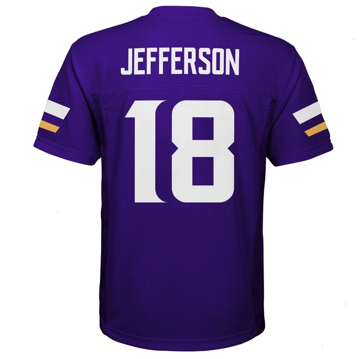 Justin Jefferson Minnesota Vikings Nike Youth Game Jersey - Purple V2