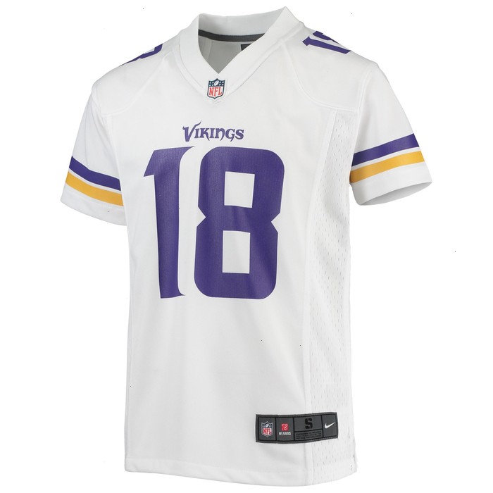 Justin Jefferson Minnesota Vikings Nike Youth Game Jersey - White