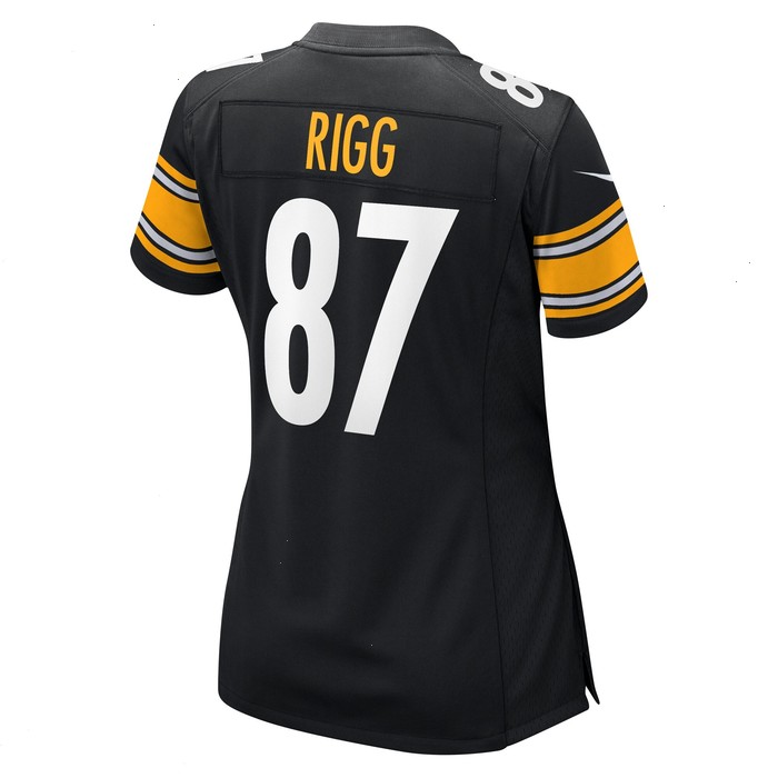 Justin Rigg Pittsburgh Steelers Nike Women's Game Player Jersey - Black