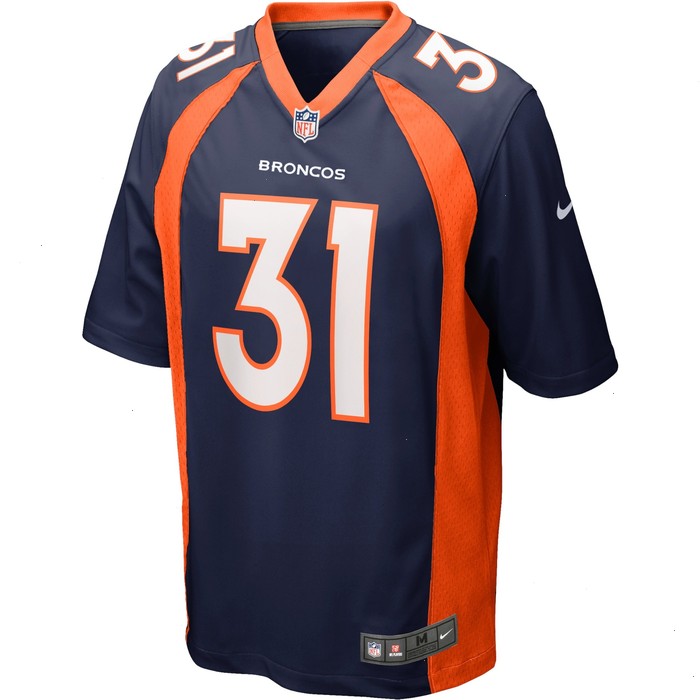 Justin Simmons Denver Broncos Nike Alternate Game Jersey - Navy