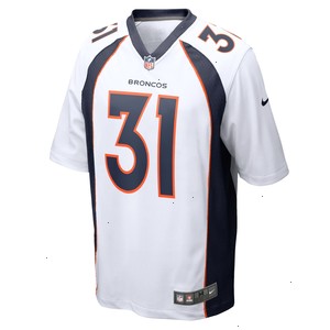 Justin Simmons Denver Broncos Nike Game Jersey - White