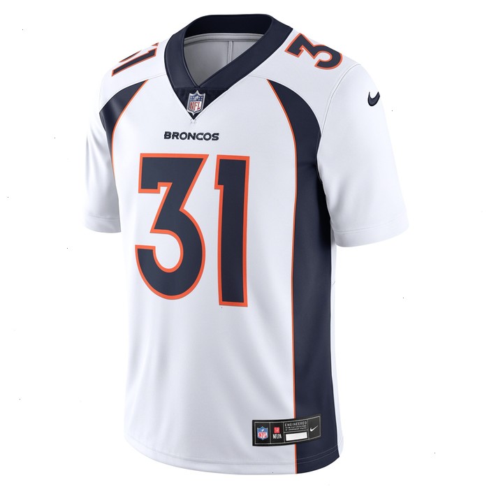 Justin Simmons Denver Broncos Nike  Vapor Untouchable Limited Jersey - White