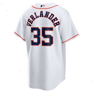 Justin Verlander Houston Astros Nike Home Replica Player Name Jersey - White