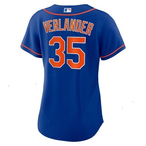 Justin Verlander New York Mets Nike Women's Alternate Replica Player Jersey - Royal