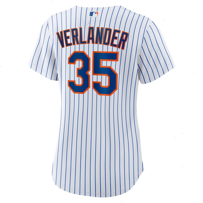 Justin Verlander New York Mets Nike Women's Home Replica Player Jersey - White/Royal