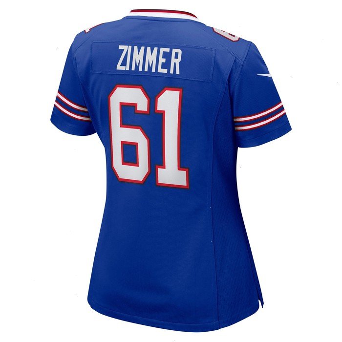 Justin Zimmer Buffalo Bills Nike Women's Game Jersey - Royal