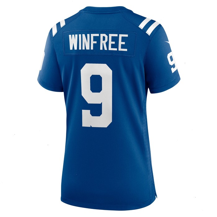 Juwann Winfree Indianapolis Colts Nike Women's Team Game Jersey - Royal