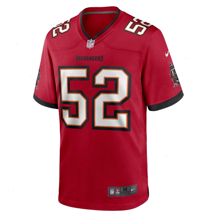 K.J. Britt Tampa Bay Buccaneers Nike Game Jersey - Red