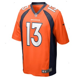 K.J. Hamler Denver Broncos Nike Game Jersey - Orange