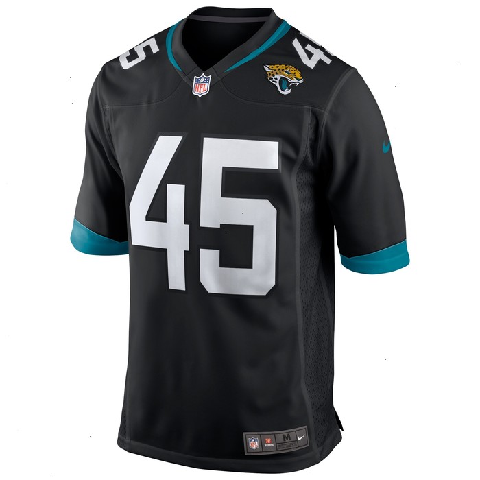 K'Lavon Chaisson Jacksonville Jaguars Nike Game Jersey - Black