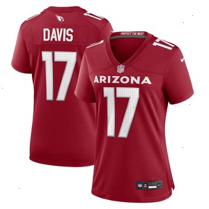 Kaden Davis Arizona Cardinals Nike Women's Team Game Jersey - Cardinal