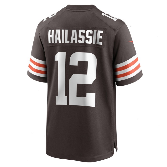 Kahlef Hailassie Cleveland Browns Nike Team Game Jersey - Brown