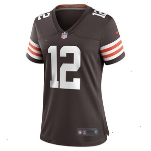 Kahlef Hailassie Cleveland Browns Nike Women's Team Game Jersey - Brown V1