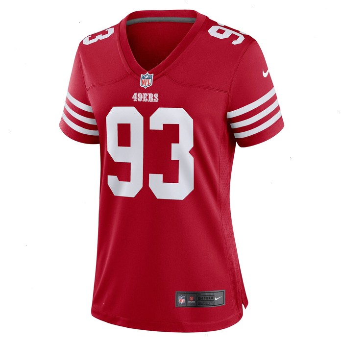 Kalia Davis San Francisco 49ers Nike Women's Game Player Jersey - Scarlet