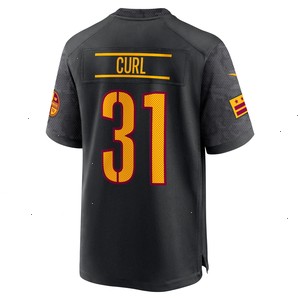 Kamren Curl Washington Commanders Nike Alternate Game Player Jersey - Black