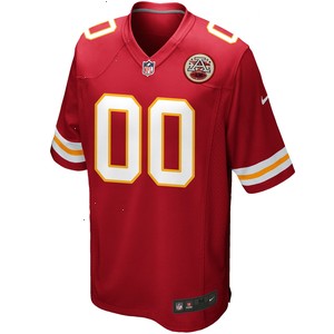 Kansas City Chiefs Nike Custom Game Jersey - Red