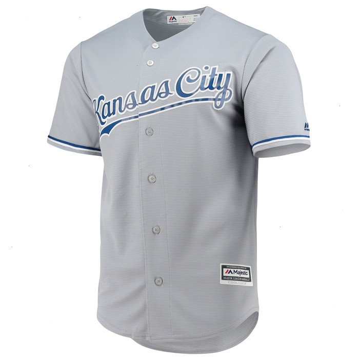 Kansas City Royals Majestic Team Official Jersey - Gray