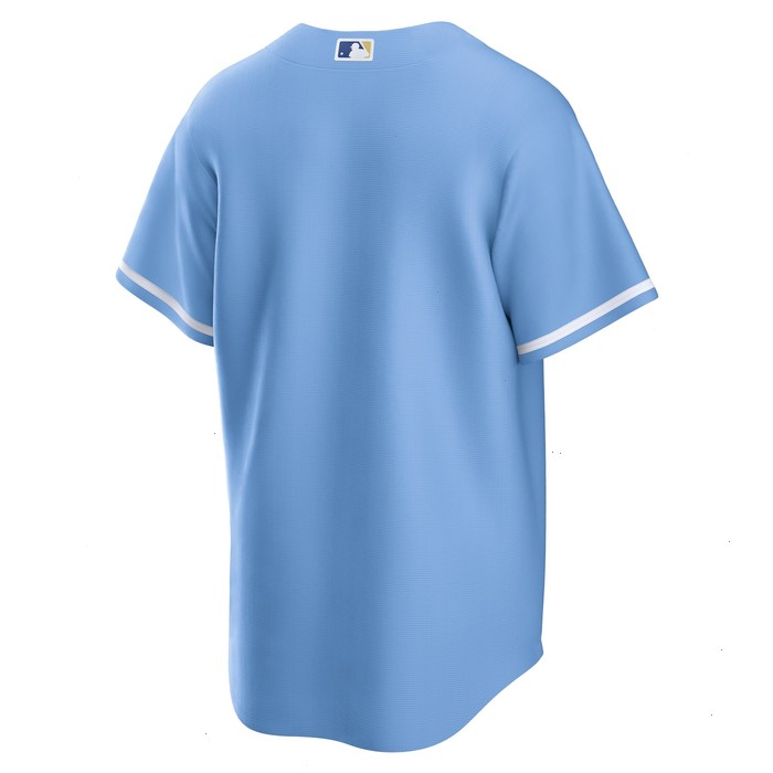 Kansas City Royals Nike Alternate Replica Team Logo Jersey - Light Blue