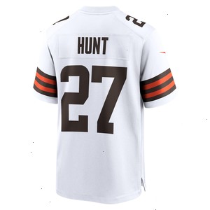 Kareem Hunt Cleveland Browns Nike Game Player Jersey - White