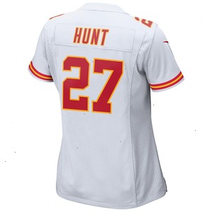 Kareem Hunt Kansas City Chiefs Nike Women's Game Jersey - White