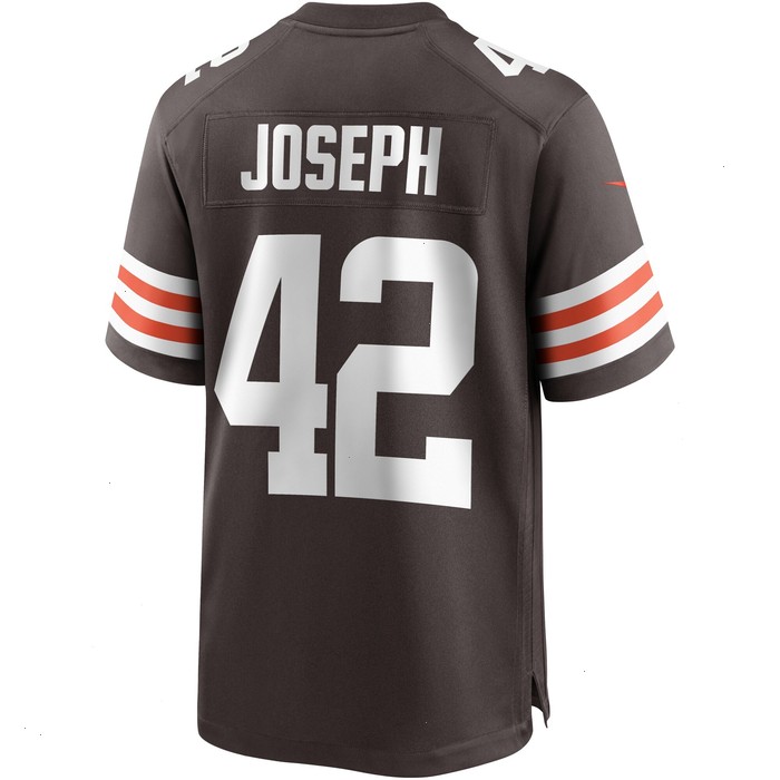 Karl Joseph Cleveland Browns Nike Game Player Jersey - Brown