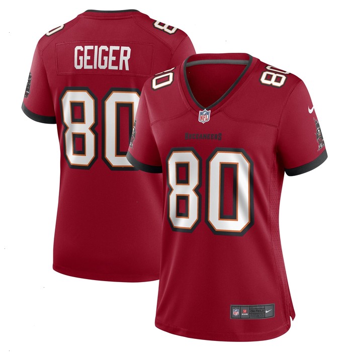 Kaylon Geiger Tampa Bay Buccaneers Nike Women's Game Player Jersey - Red