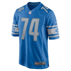 Kayode Awosika Detroit Lions Nike Home Game Player Jersey - Blue