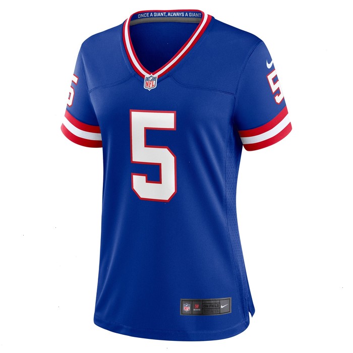 Kayvon Thibodeaux New York Giants Nike Women's Player Jersey - Royal V1