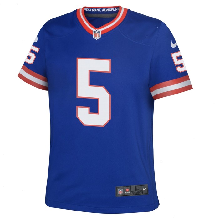 Kayvon Thibodeaux New York Giants Nike Youth Game Jersey - Royal