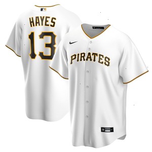 Ke'Bryan Hayes Pittsburgh Pirates Nike Home Replica Jersey - White