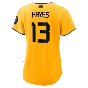 Ke'Bryan Hayes Pittsburgh Pirates Nike Women's 2023 City Connect Replica Player Jersey - Gold