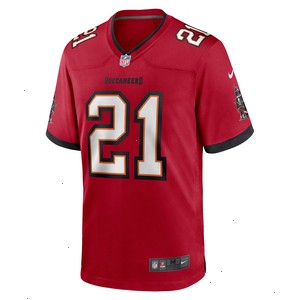 Ke'Shawn Vaughn Tampa Bay Buccaneers Nike Player Jersey - Red