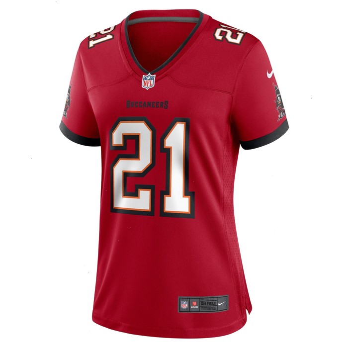 Ke'Shawn Vaughn Tampa Bay Buccaneers Nike Women's Player Jersey - Red