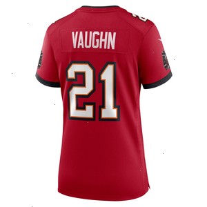 Ke'Shawn Vaughn Tampa Bay Buccaneers Nike Women's Player Jersey - Red