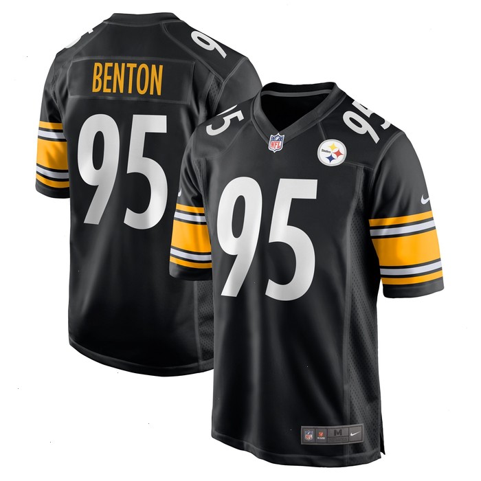 Keeanu Benton Pittsburgh Steelers Nike Team Game Jersey - Black