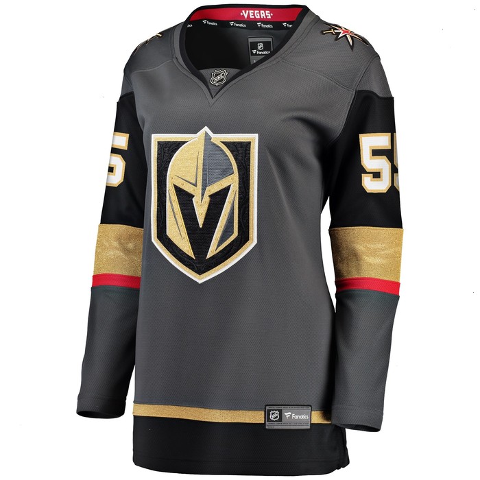 Keegan Kolesar Vegas Golden Knights Fanatics Branded Women's Alternate Breakaway Player Jersey - Gray