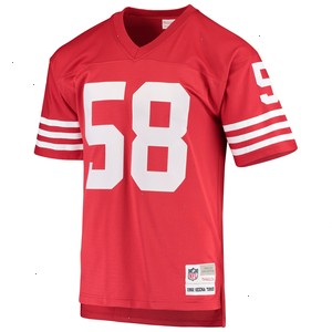 Keena Turner San Francisco 49ers Mitchell & Ness 1982 Replica Legacy Throwback Player Jersey - Scarlet